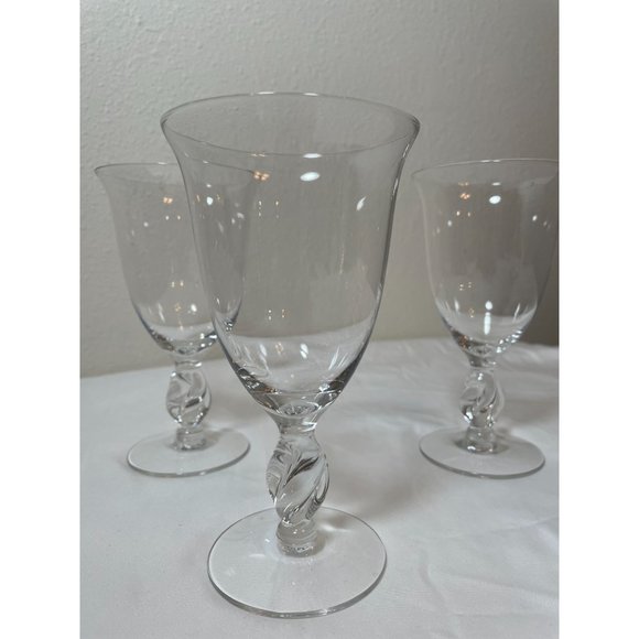 Imperial Glass Co - 4 Piece Crystal Goblets - Picture 2 of 4